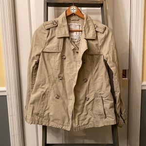 Aeropostale Medium Tan/Khaki Coat